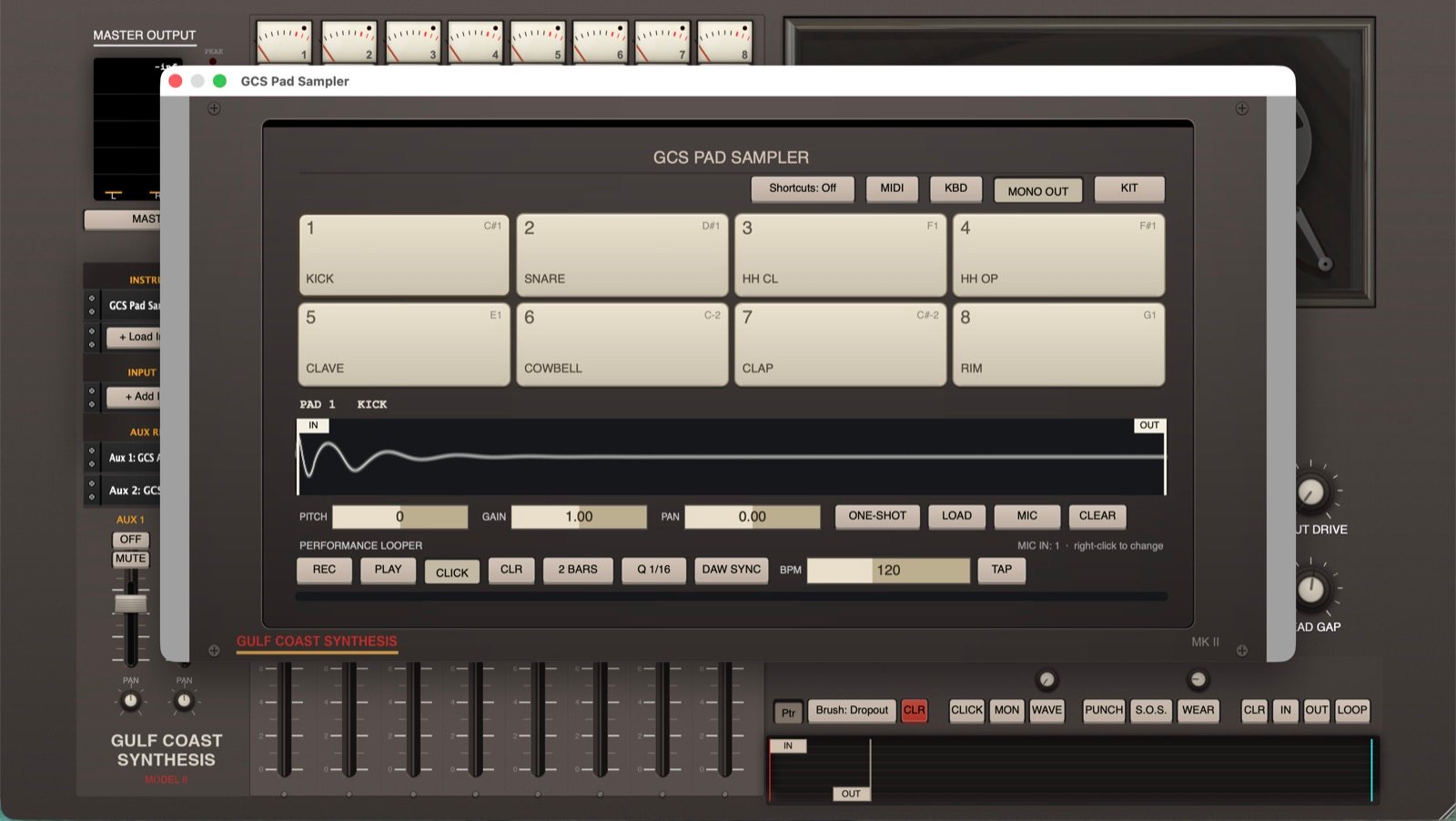 GCS Pad Sampler