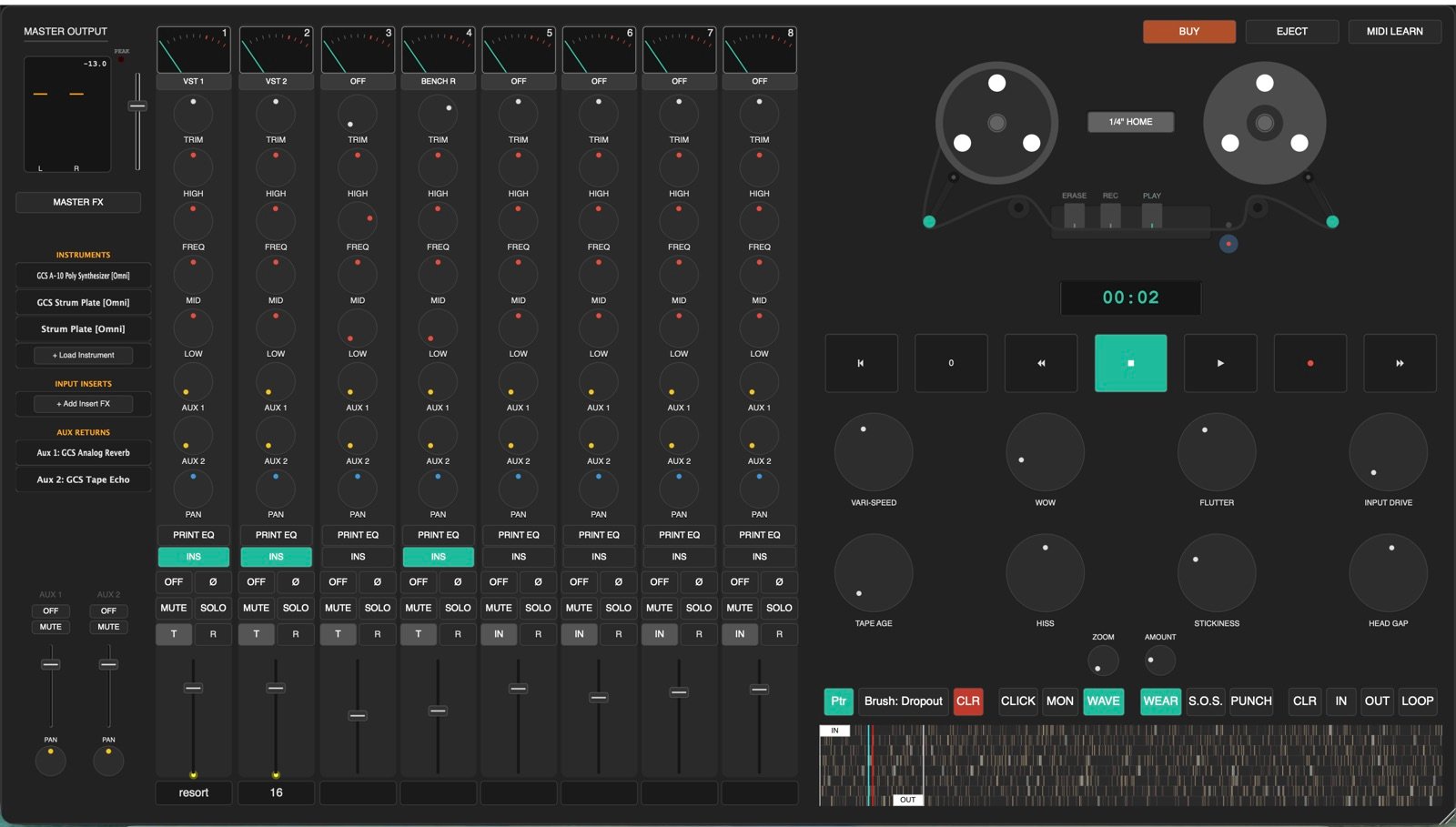 Widescreen mode for the Minimal theme